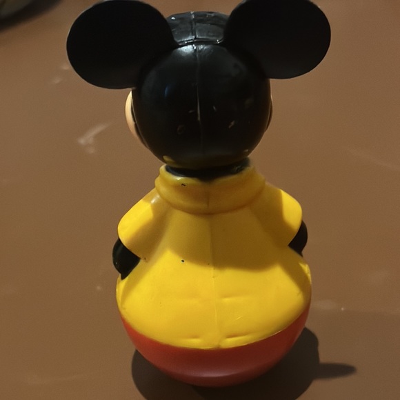 - Mickey Mouse Roly Poly Stand-up Child's Toy Vintage 1975 Walt Disney, 4 … - Picture 3 of 4